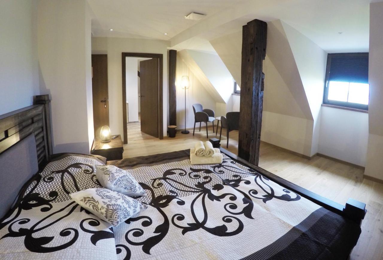 Appartamento Au Nid De Cigogne Zellenberg Esterno foto